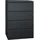 Gürkan Hängeregistraturschrank 76 x 132 x 62 cm schwarz