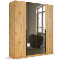 rauch Kleiderschrank »Skyla« - 181x54x210cm - braun - Holz / Holz
