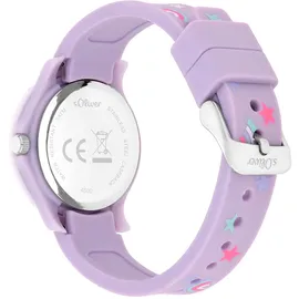 s.Oliver The Magic Time 0 mm Silikonarmband Lila