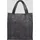 s.Oliver Shopper Veloursleder Grau/Schwarz