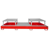 Bauer Südlohn Auffangwanne AWA 32, lackiert, Feuerrot