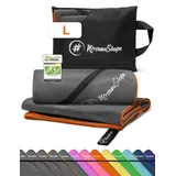 NirvanaShape Mikrofaser Handtuch, Microfaser Handtücher als Badetuch, Reisehandtuch, Strandhandtuch, Sporthandtuch für Fitness, Strand, L 140 x 70 cm