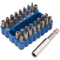 Draper Securit Spitzen 33 Stück - 1/4''