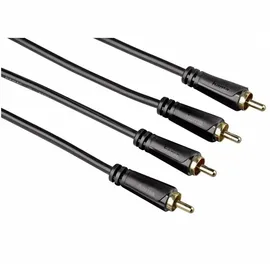 Hama Audiokabel 2x Cinch-Stecker / 2x Cinch-Stecker 5,0m (30468)