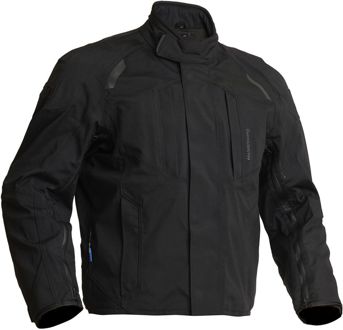 Halvarssons Naren Waterdichte motorfiets textiel jas, zwart, 50