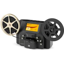 Kodak REELS & Super 8 Films Digitizer Converter mit 5-Zoll-Bildschirm, Scanner konvertiert Filme in Digitale MP4-Dateien auf SD-Karte, Schwarz
