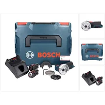 Bosch GWS 12V-76 Professional inkl. 2 x 3,0 Ah Akku + Ladegerät + L-Boxx