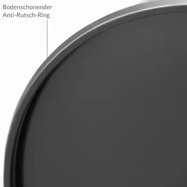 monzana MONZANA® Sensor Abfalleimer 40L Automatischer Mülleimer LED Anzeige Müllbehälter berührungslos Bewegungssensor wasserdicht - Schwarz