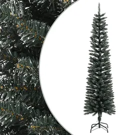vidaXL Künstlicher Weihnachtsbaum Schlank Grün 210 cm