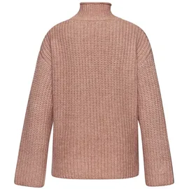 Buffalo Stehkragenpullover Damen rosenholz meliert Gr.40/42