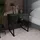 lookway Nachtschrank BLANCO Loft 45 x 53 x 37 cm Schwarz