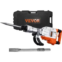 Vevor Hochleistungs-Betonbrecher Abbruchhammer inkl. Spitzmeißel, Flachmeißel 3500 W 60,0 J