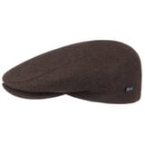 Lipodo Flat Cap (1-St) Flatcap mit Schirm, Made in Italy braun 62 cm