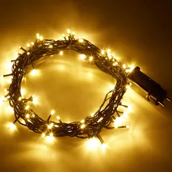 TECTAKE Lichterkette Weihnachten mit 8 Funktionen - 100