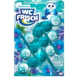 WC Frisch WC-Reiniger Kraft Aktiv Auszeit Edition, 3 x 50g W527 , 1 Packung = 3 Stück, Mail Checker