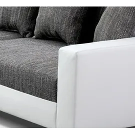 Küchen-Preisbombe Modernes Sofa Couch Ecksofa Eckcouch weiss Eckcouch Minsk R