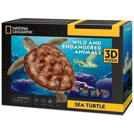 Cubic Fun CUBICFUN - 3D Puzzle Meeresschildkröte 31 Teile
