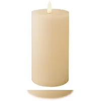 Lumineo LED Kerze 7 x 15 cm creme