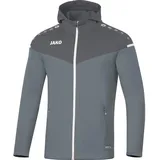 Jako Champ 2.0 Kapuzenjacke Damen steingrau/anthra light 34