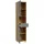 Forte Badschrank 2 Türen, 1 Schublade 40,2 x 186,8 x 34,8 cm Salbei/Braun