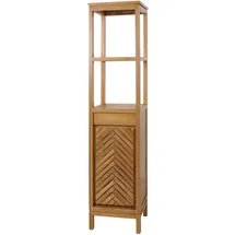 MCW M74 Badschrank 181 x 40 x 35 cm Teak Holz