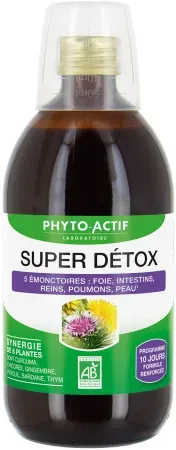 Phyto-Actif Super Detox Cocktail 5 Organe Bio Flasche 500ml