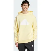 Adidas Future Icons Badge of Sport Hoodie - Almost Yellow - S