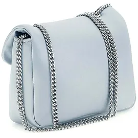 GUESS Umhängetasche Prue Mini Convertible XBody Flap Silver