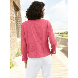 Inspirationen Jackenblazer INSPIRATIONEN "Blazer", Damen, Gr. 38, rot, 100% Baumwolle, Blazer