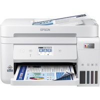Epson EcoTank 4in1 Tinten-Multifunktionsgerät Kopiergerät Scanner Drucker Multifunktionsdrucker, (WLAN (Wi-Fi), Scanner, Kopierer, Farbe, Papier,Wifi,Tintenpatrone,Tintenstahldrucker) grau