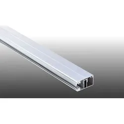 Aluprofil Komplettsystem für 16 mm Stegplatten - 1000 - 7000 mm Randprofil inkl. Lippendichtung – Klemmprofile für Holz- und Metallkonstruktion