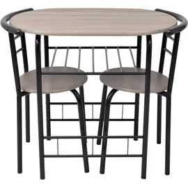 vidaXL Frühstückstisch Bar-Set MDF