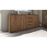 borchardt Möbel Highboard Tom 200 x 35 x 93 cm Braun