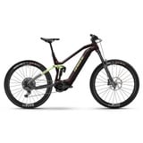 Haibike Hybe 10.5 Yamaha 720Wh Elektro Fullsuspension Mountain Bike Choco/Canary/Grey matte | S/41cm