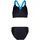 Arena Bikini Damen Schwarz/Türkis 42