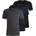 Classic Kurzarm-T-Shirt 3 Einheiten Open Blue L