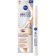 NIVEA Cellular Filler 3in1 Augenpflege Concealer Hell (4 ml),