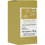 FBK-Pharma GmbH Vitamin B6+b12+folsäure N Kapseln