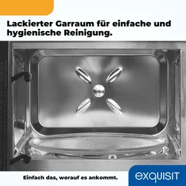 Exquisit EMW10-020 Schwarz