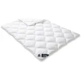 IRISETTE Edition Steppbett, leichte Bettdecke für den Sommer, 200 x 200 cm, weiß, Öko- Tex zertifiziert, Made in Germany