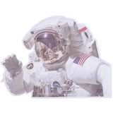 ThumbsUp! Thumbs Up Ride With NASA Astronaut - Fenstersticker "Astronaut" Auto Fensteraufkleber