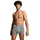 Puma Boxershorts "MEN MULTI LOGO BOXER 2P", Herren, Gr. XL, grau (grau melange), Obermaterial: 95% Baumwolle, 5% Elasthan, meliert, eng, Unterhosen, Komfortbund