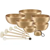 Meinl Sonic Energy Meinl Klangschalen Chakra Set (Klangschale, Perkussion), Perkussion, Bronze