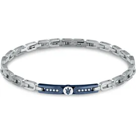Maserati Armband Edelstahl blau JM423AVD27 Größe 21,5 cm