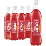 Die Limo von granini Pink Grapefruit-Cranberry (6x 1l), natürlich erfrischend, mit Geschmack aus echten Früchten, ohne Süßungsmittel und Konservierungsstoffe, vegan