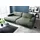 KAWOLA Big Sofa Madeline Stoff olivgrün