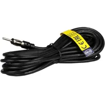 Alca alca® Antennen-verlängerungskabel 4,5m schwarz