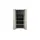 CaliCosy Finori Schuhschrank 74 x 181,5 x 34 cm braun / braun