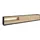 SKRAUT HOME Lowboard 310x50x37 cm Schwarz/Eiche Holzwerkstoff