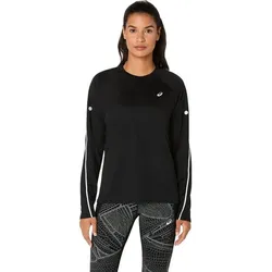 ASICS Damen T-Shirt ROAD LITE-SHOW LS TOP, PERFORMANCE BLACK, XS